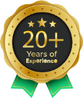 20+ year of excellence